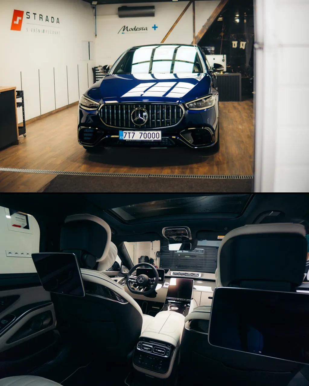 mercedes amg cs interier